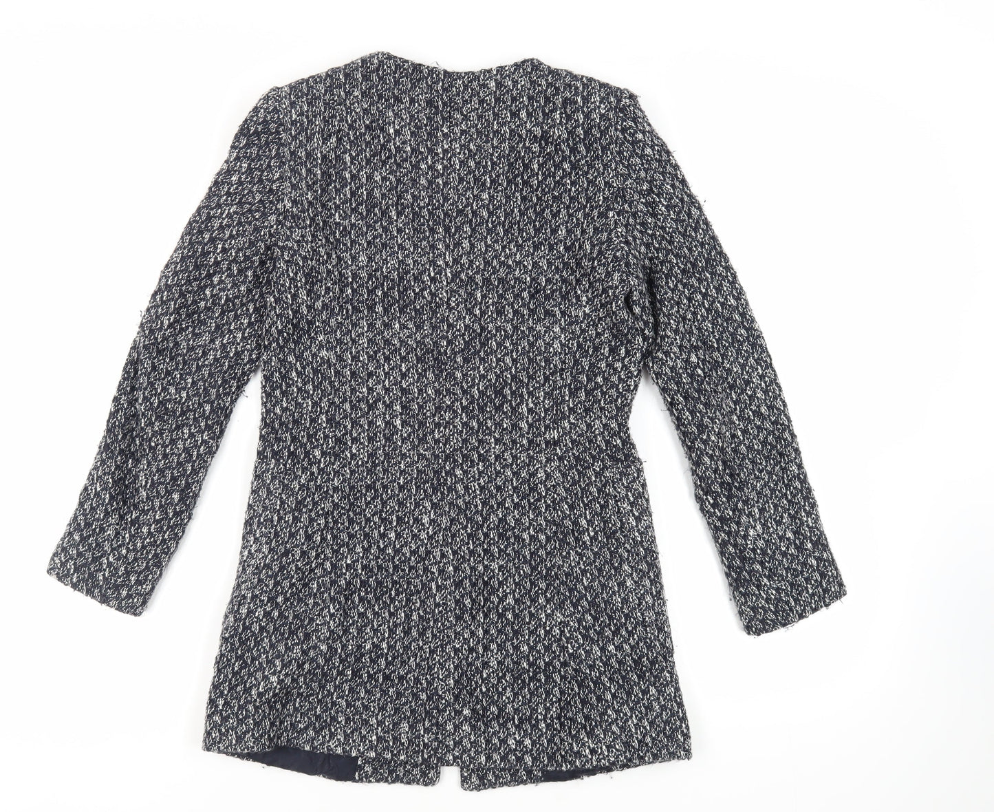 Womens UK Size S Zara Blue Overcoat