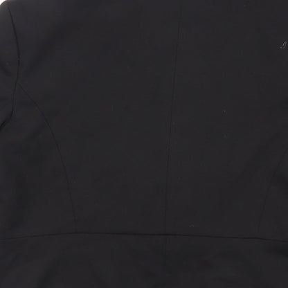 Miss Se Womens Black Jacket Blazer Size 8 - Open