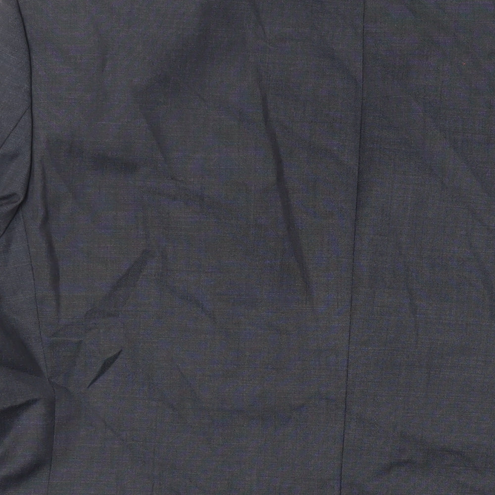Mens UK Size 42 Marks and Spencer Regular Blue Suit Jacket