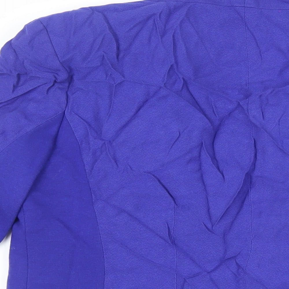 Womens UK Size 12 Per Una Blue Jacket