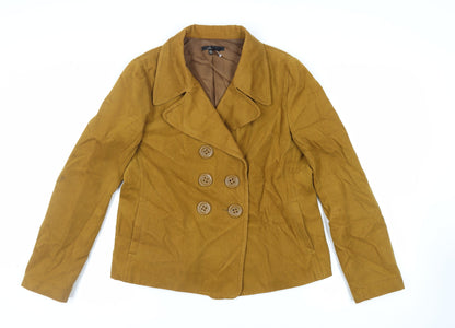 Womens UK Size XL Zara Brown Jacket