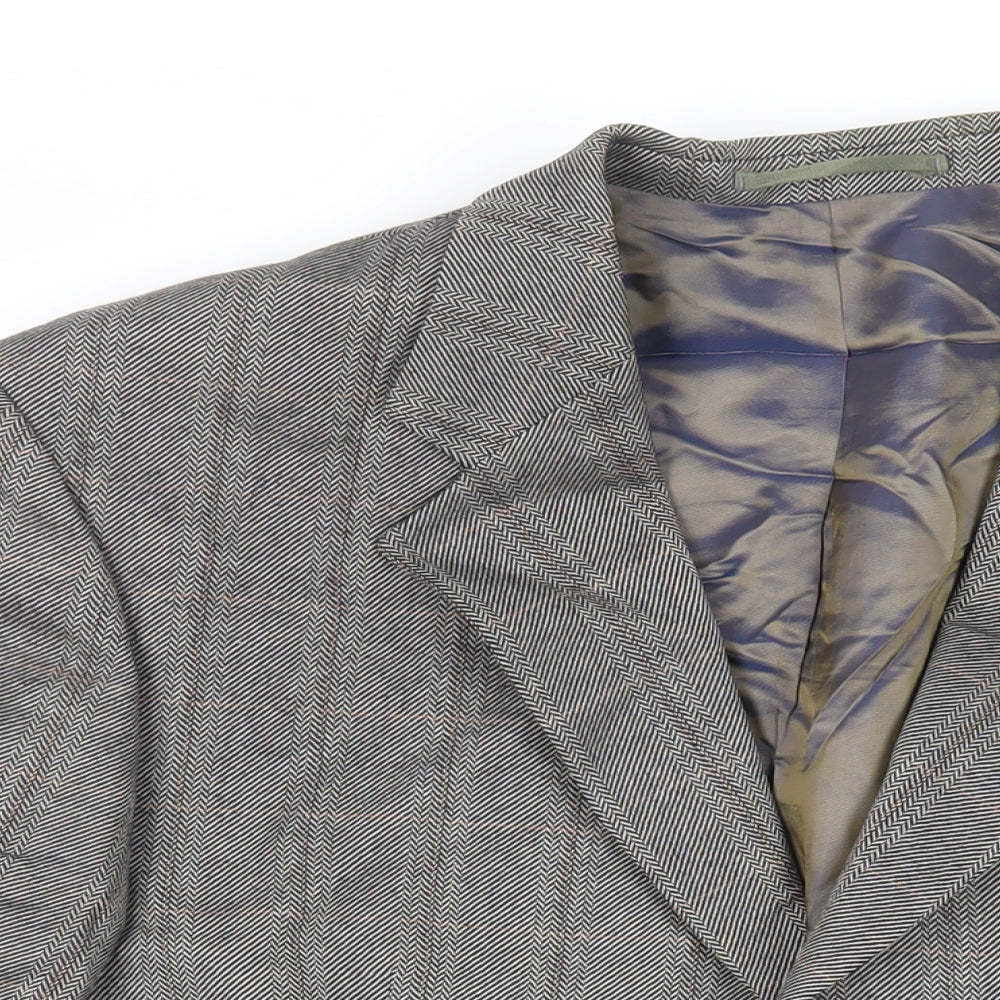 Mens UK Size 42 Varteks Regular Grey Suit Jacket