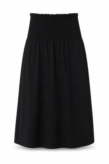 Marks and Spencer Womens Black Cotton Shift Size 8 Off the Shoulder Pullover