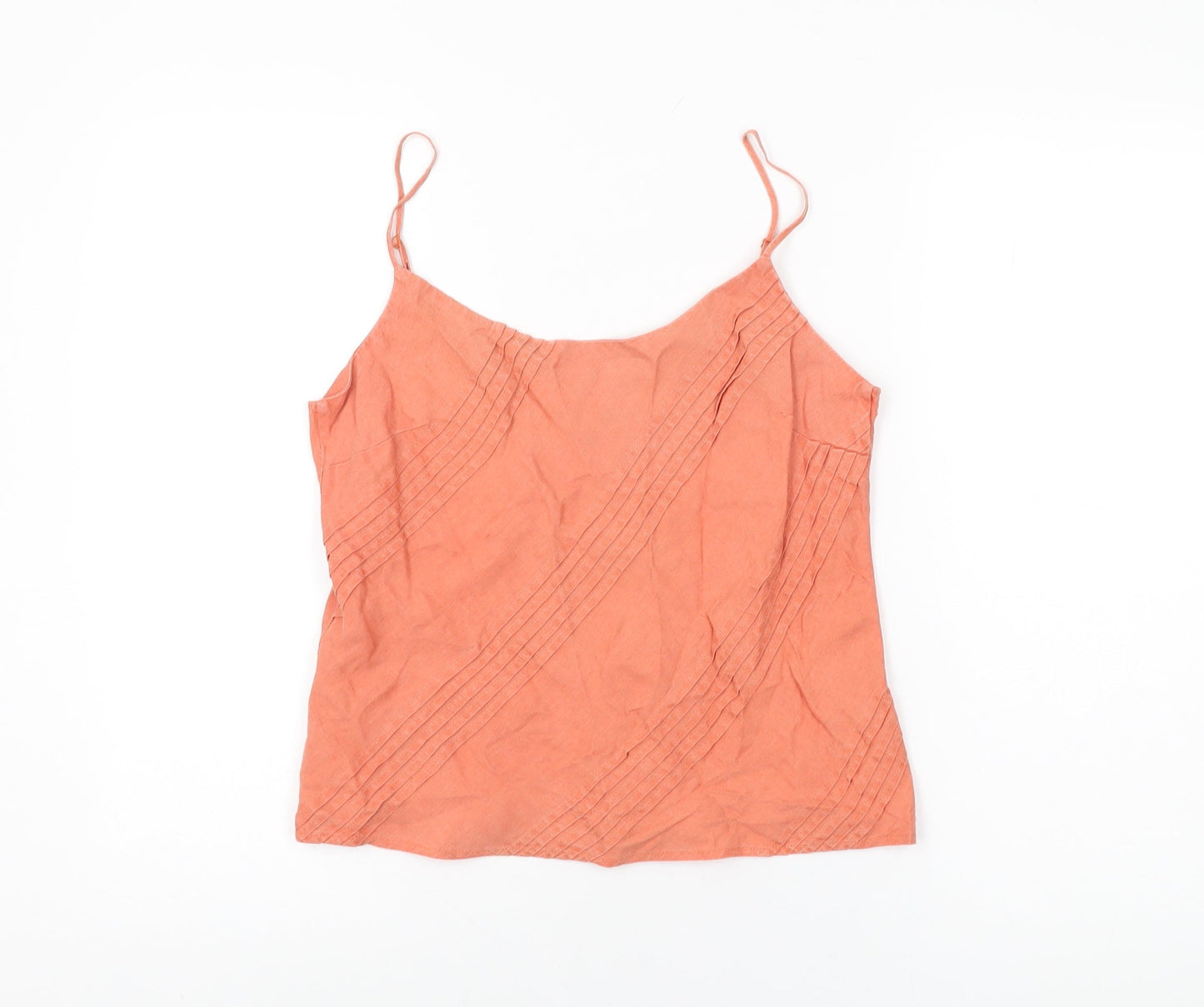 Womens UK Size 12 Marks and Spencer Red Camisole T-Shirt