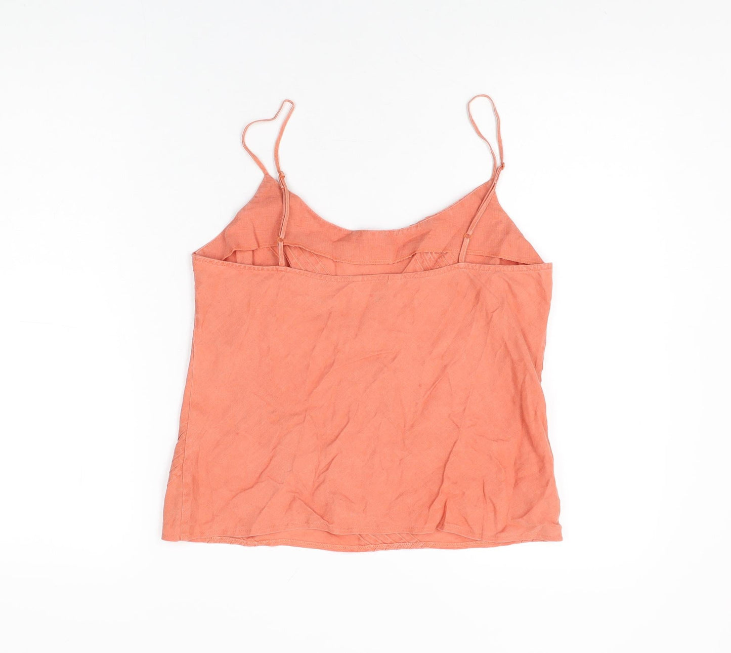 Womens UK Size 12 Marks and Spencer Red Camisole T-Shirt