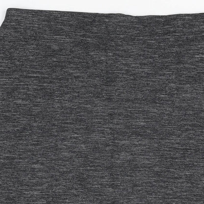 Marks and Spencer Womens Grey Polyamide A-Line Skirt Size 10