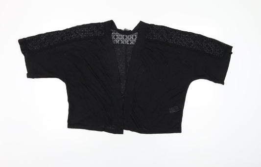 Womens UK Size 16 Dorothy Perkins Black Cardigan Jumper