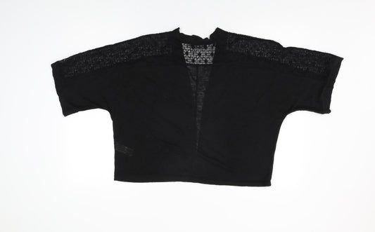 Womens UK Size 16 Dorothy Perkins Black Cardigan Jumper