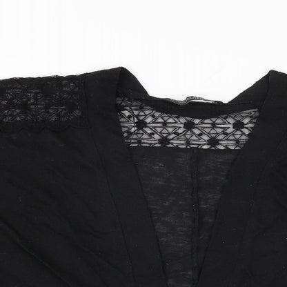 Womens UK Size 16 Dorothy Perkins Black Cardigan Jumper