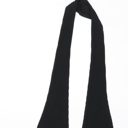 PRETTYLITTLETHING Womens Black Polyester Bodycon Size 4 Halter Pullover