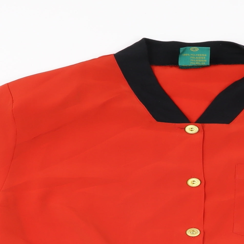 Womens UK Size 12 Canda Red Jacket