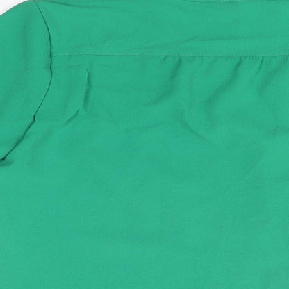Womens UK Size 12 Afibel Green Basic T-Shirt