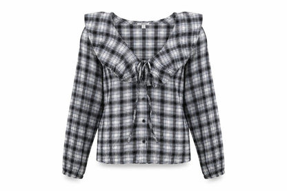 Womens UK Size 6 Topshop Blue Basic Button-Up