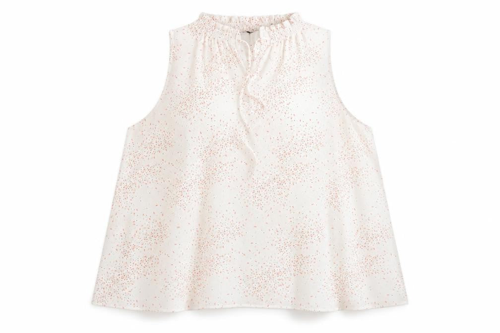 Womens UK Size 24 Marks and Spencer Ivory Basic Blouse