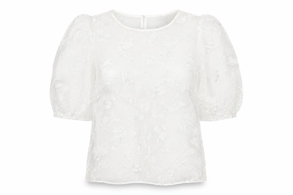 Womens UK Size 14 Dorothy Perkins White Basic T-Shirt