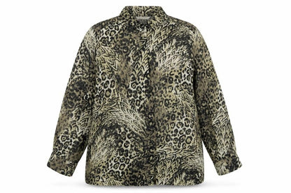 Womens UK Size 22 ELVI Multicoloured Basic Button-Up