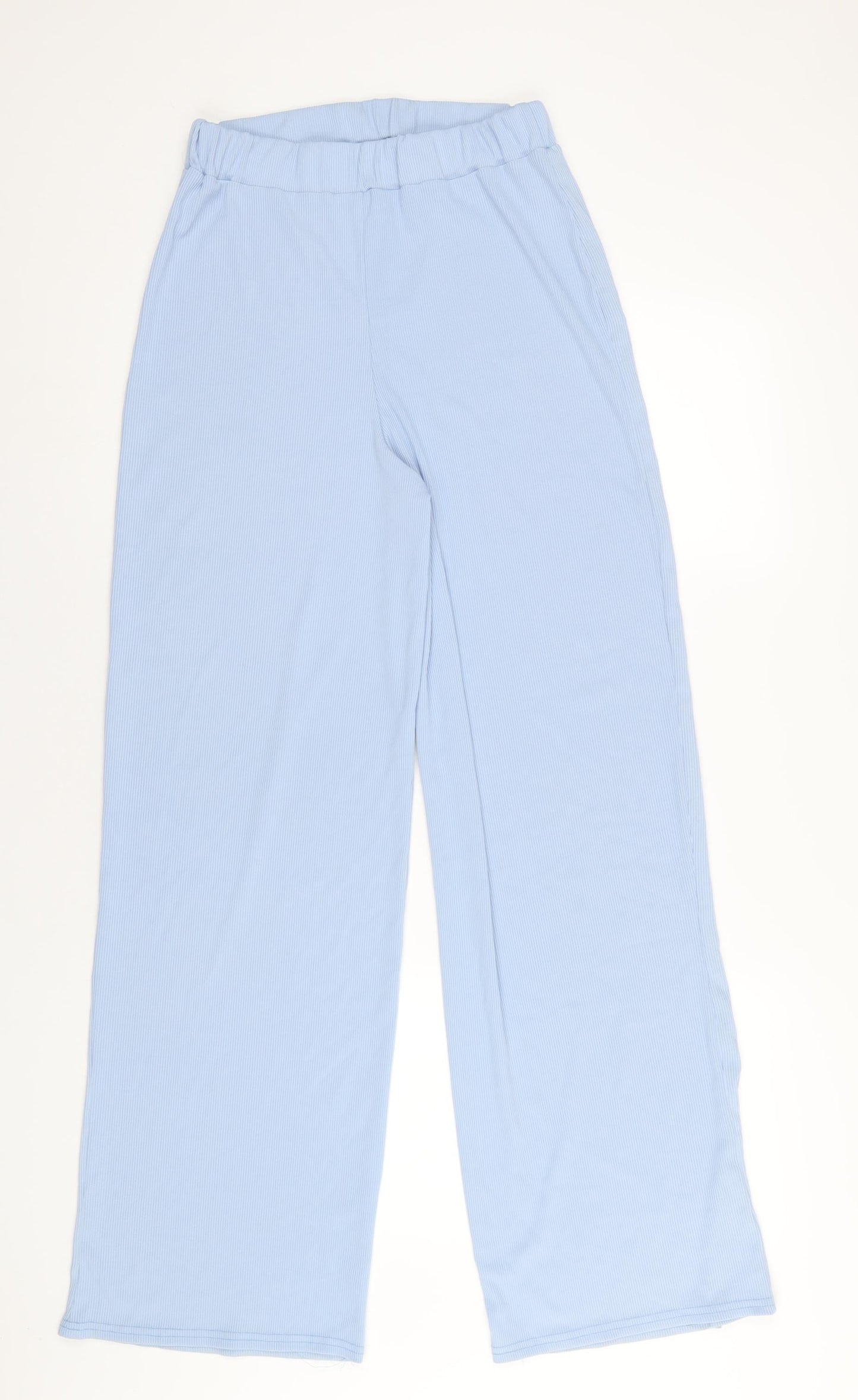 Womens UK Size 10 Nasty Gal Regular Fit  Blue Trousers