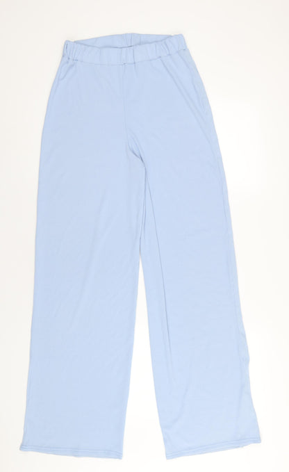 Womens UK Size 10 Nasty Gal Regular Fit  Blue Trousers