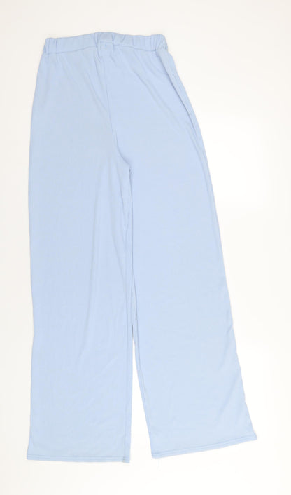 Womens UK Size 10 Nasty Gal Regular Fit  Blue Trousers