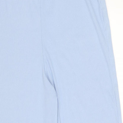 Womens UK Size 10 Nasty Gal Regular Fit  Blue Trousers