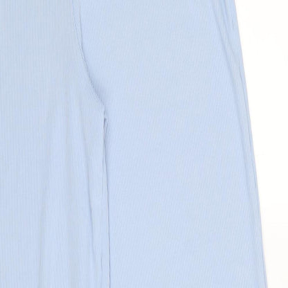 Womens UK Size 10 Nasty Gal Regular Fit  Blue Trousers