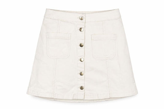 Womens UK Size 10 H&M A-Line Denim Skirt