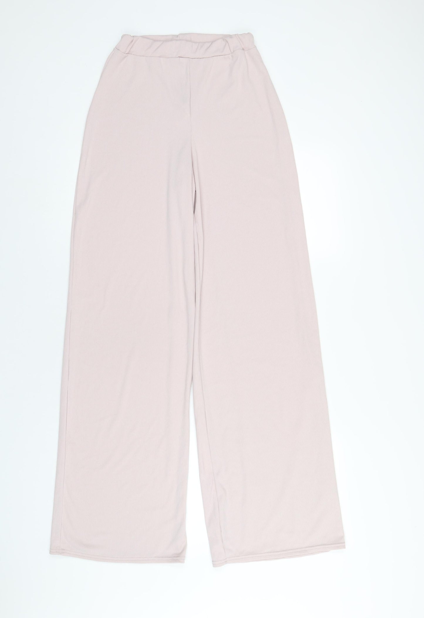 Womens UK Size 10 Nasty Gal Regular Fit  Pink Trousers