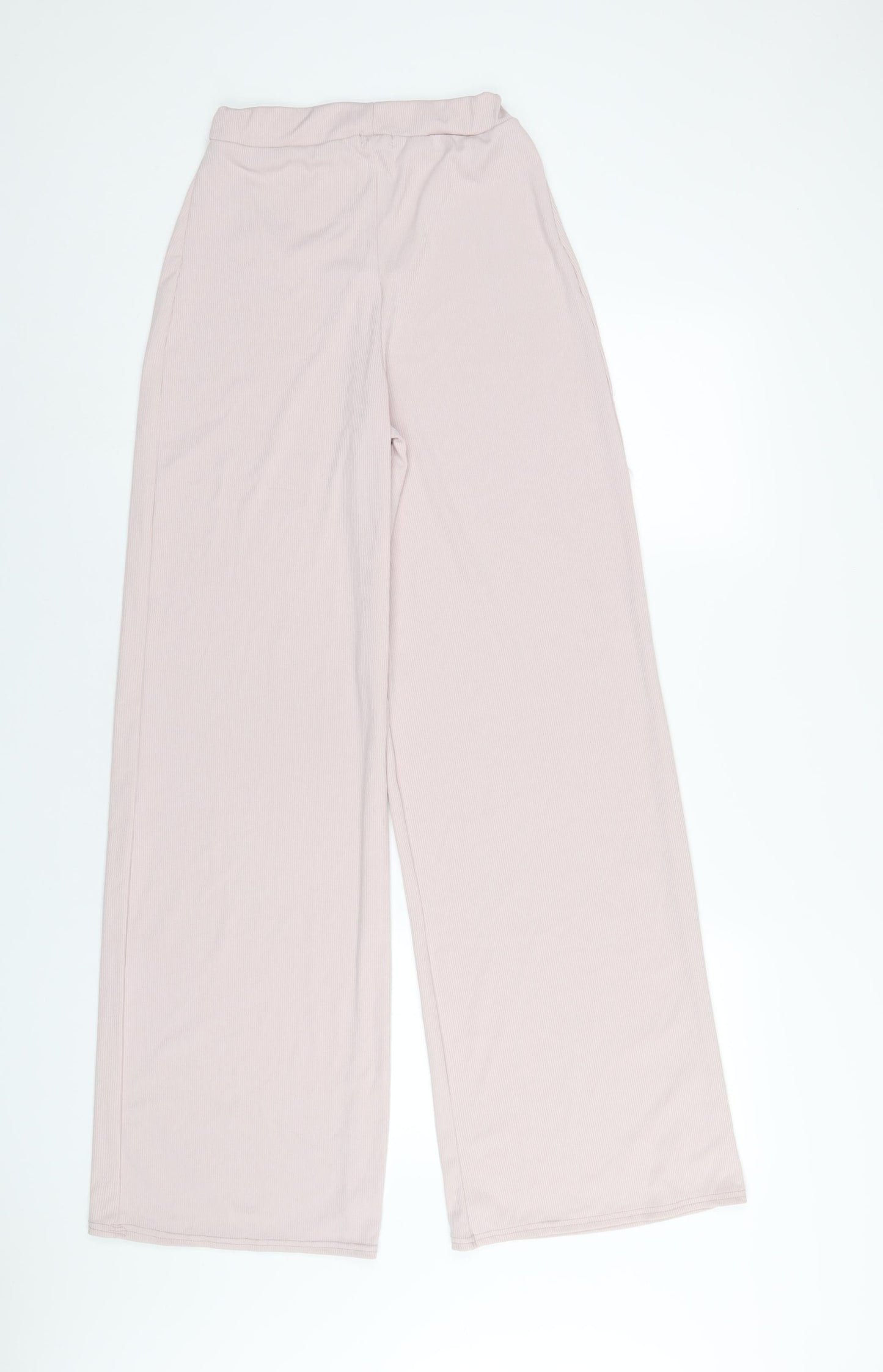 Womens UK Size 10 Nasty Gal Regular Fit  Pink Trousers