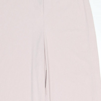 Womens UK Size 10 Nasty Gal Regular Fit  Pink Trousers