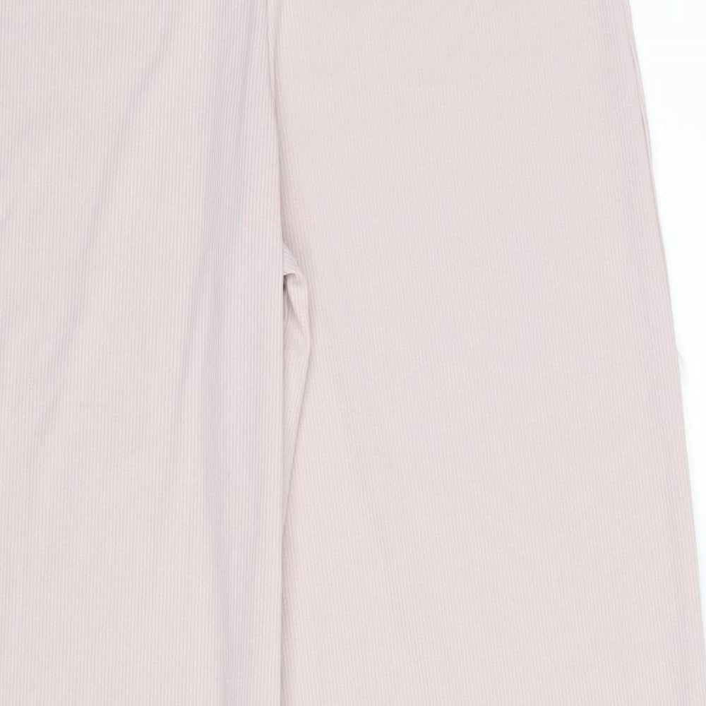 Womens UK Size 10 Nasty Gal Regular Fit  Pink Trousers