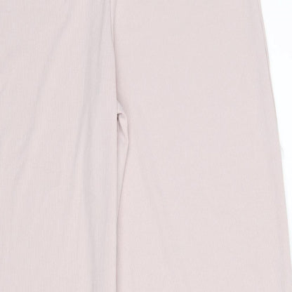 Womens UK Size 10 Nasty Gal Regular Fit  Pink Trousers