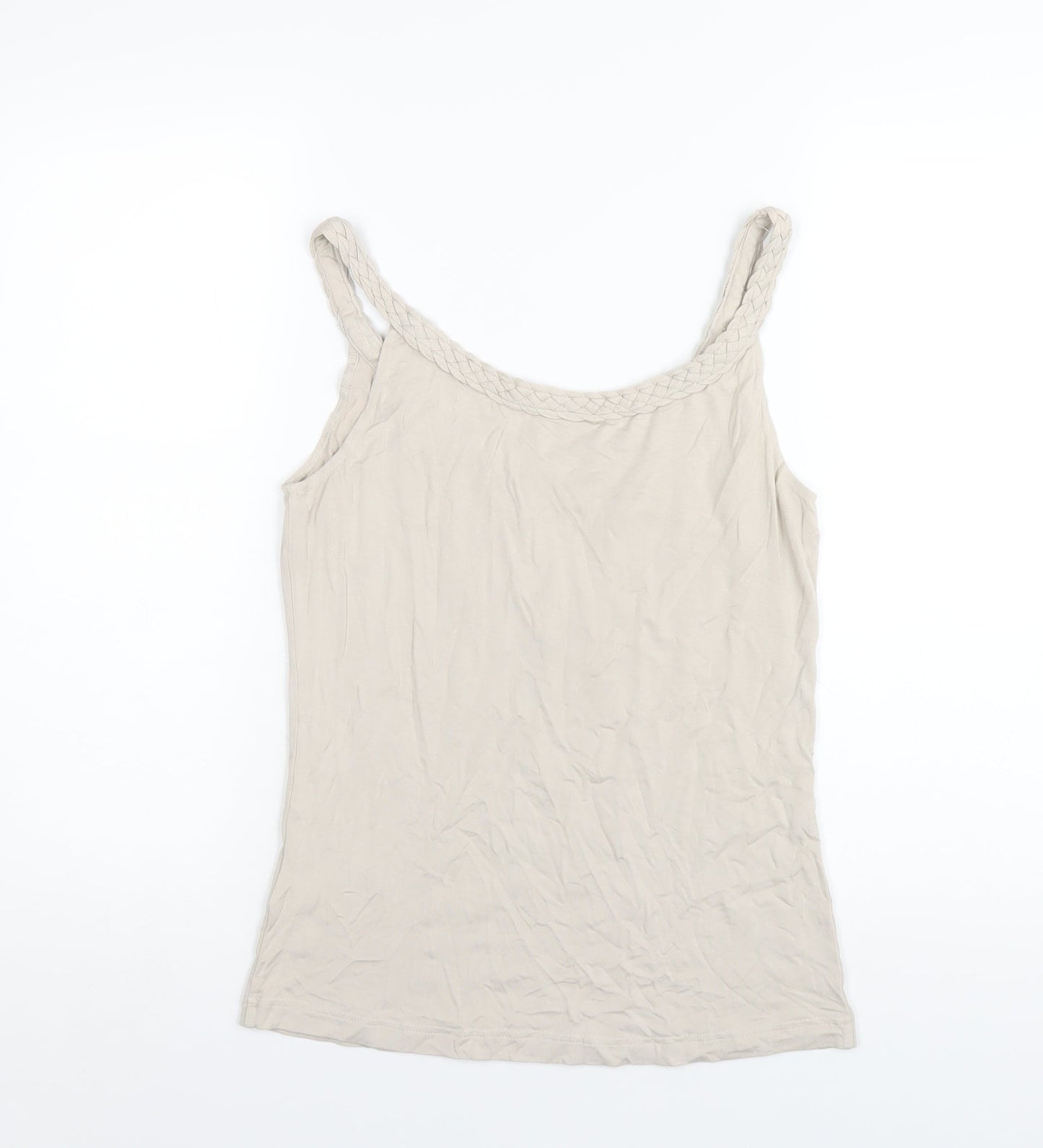 Womens UK Size 14 Together Beige Camisole T-Shirt