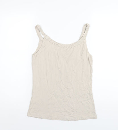 Womens UK Size 14 Together Beige Camisole T-Shirt