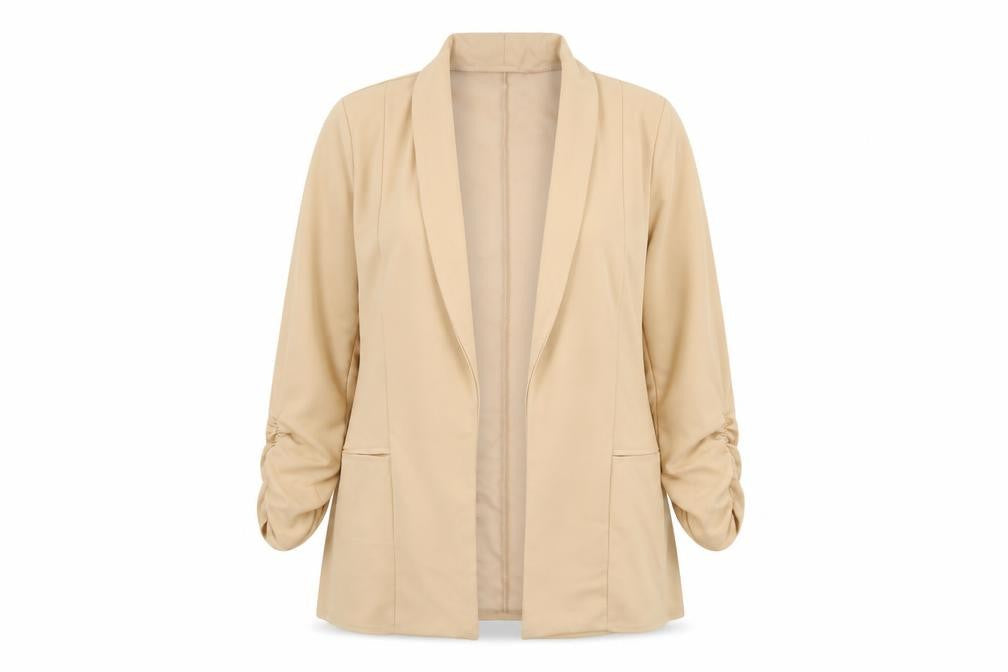 Womens UK Size 16 Boohoo Beige Jacket