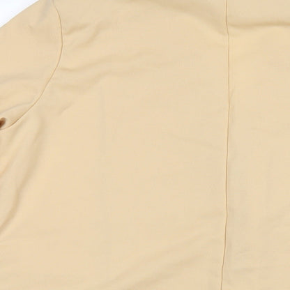 Boohoo Womens Beige Jacket Blazer Size 16