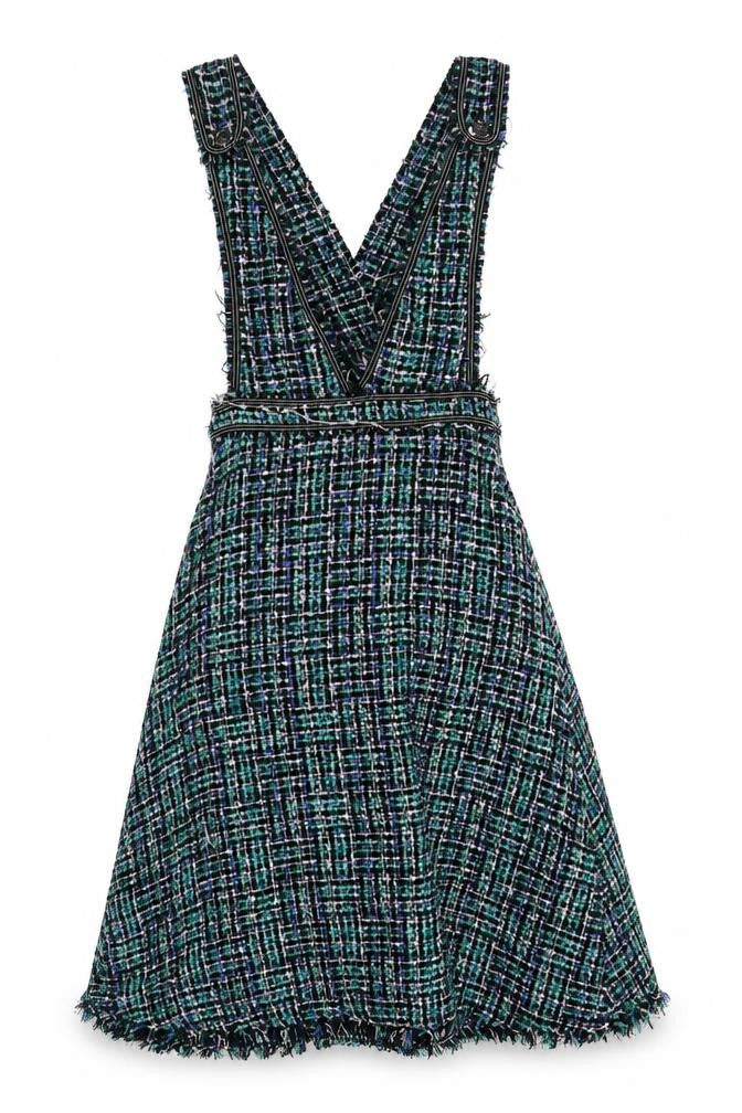 Zara Womens Multicoloured Polyester A-Line Size XS V-Neck Zip