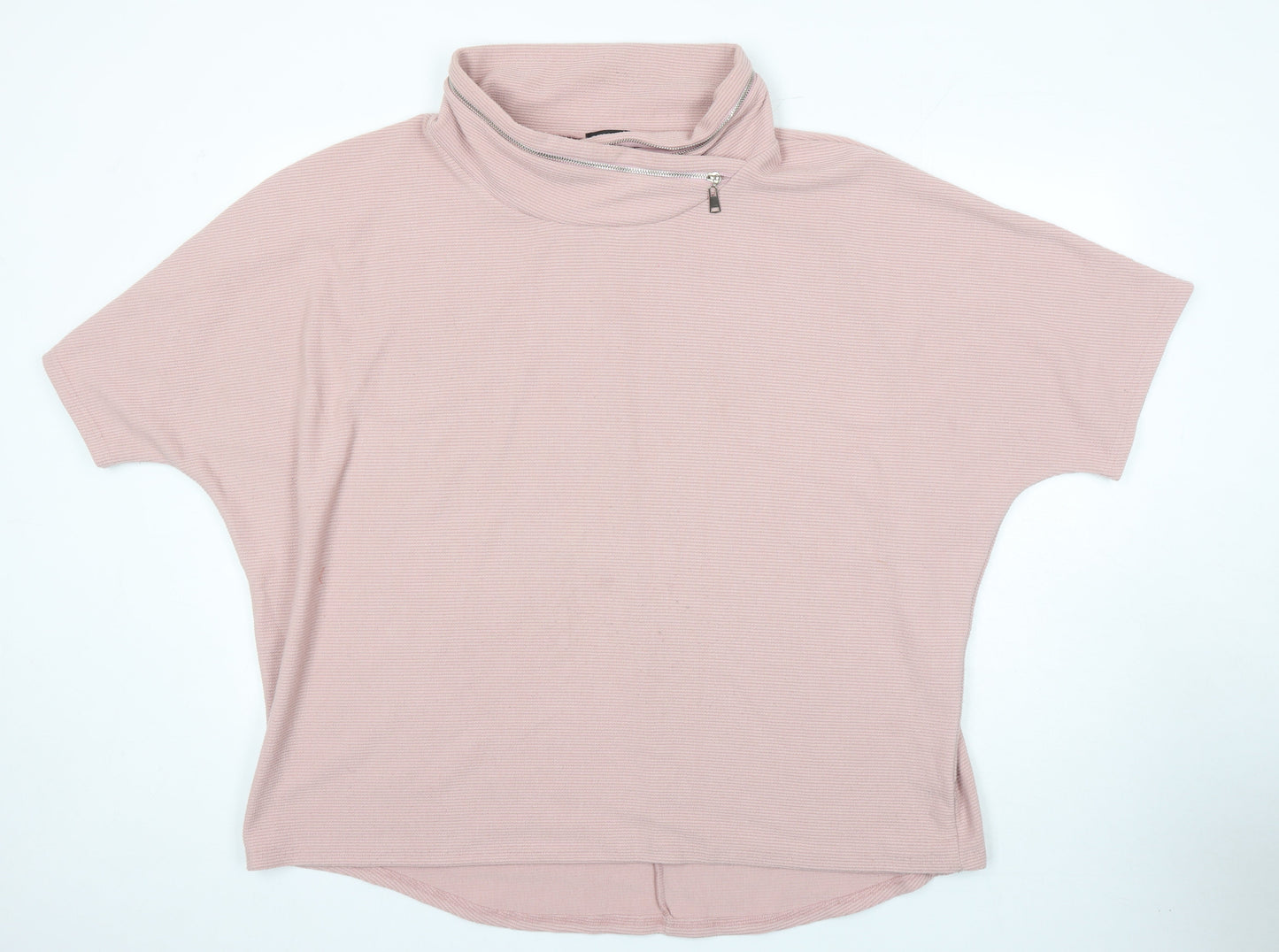 Womens UK Size 18 Roman Pink Tunic Blouse