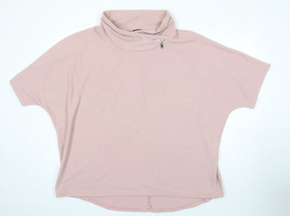 Womens UK Size 18 Roman Pink Tunic Blouse