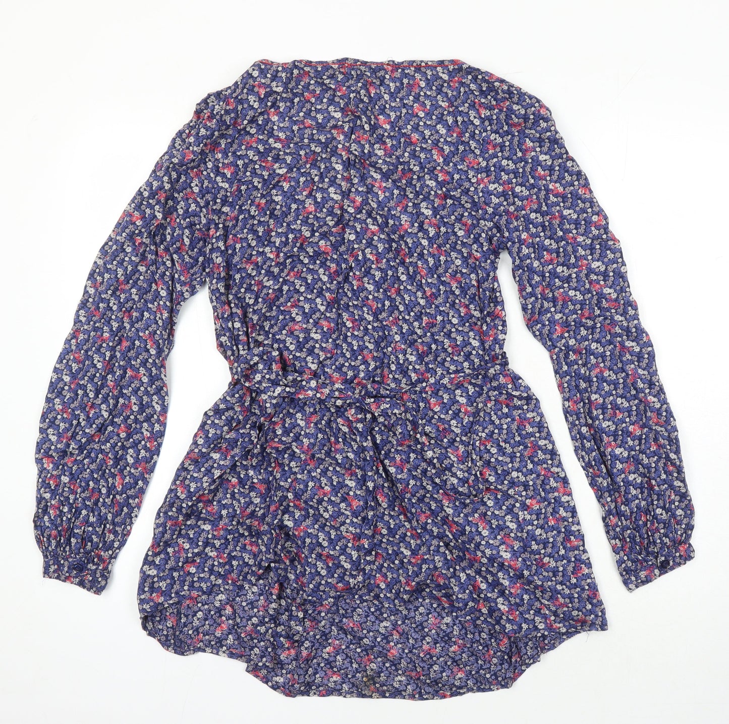 Womens UK Size 12 Onfire Multicoloured Tunic Blouse