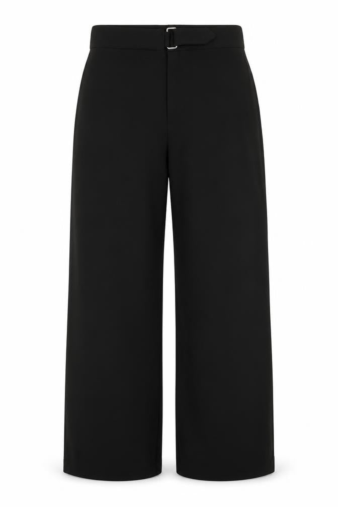 Womens UK Size 8 River Island Regular Fit  Black Trousers