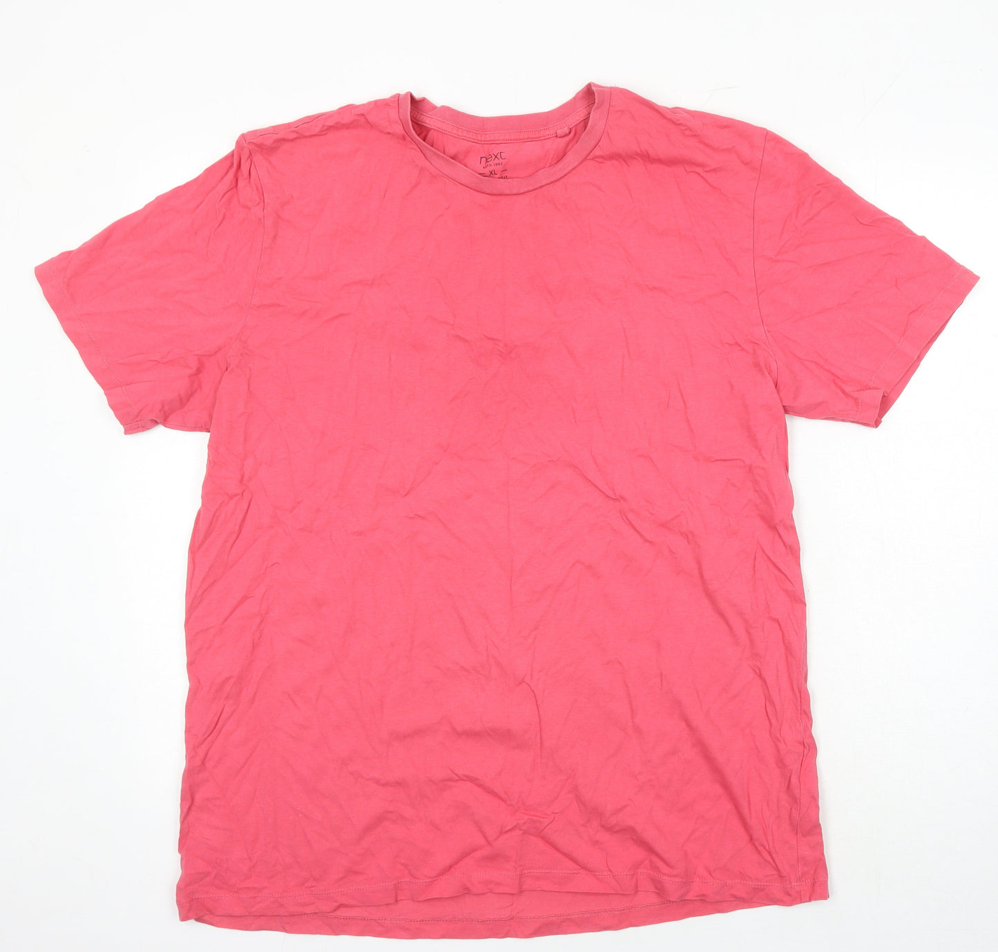 Womens UK Size XL NEXT Pink Basic T-Shirt