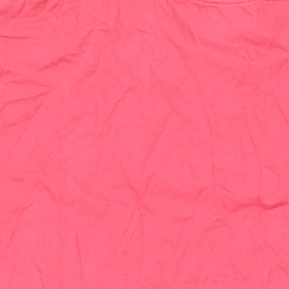 Womens UK Size XL NEXT Pink Basic T-Shirt