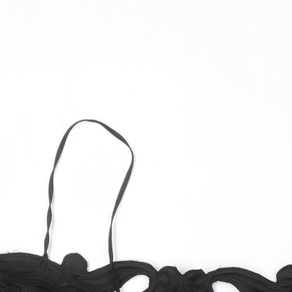 Womens UK Size 16 NEXT Black Camisole Blouse