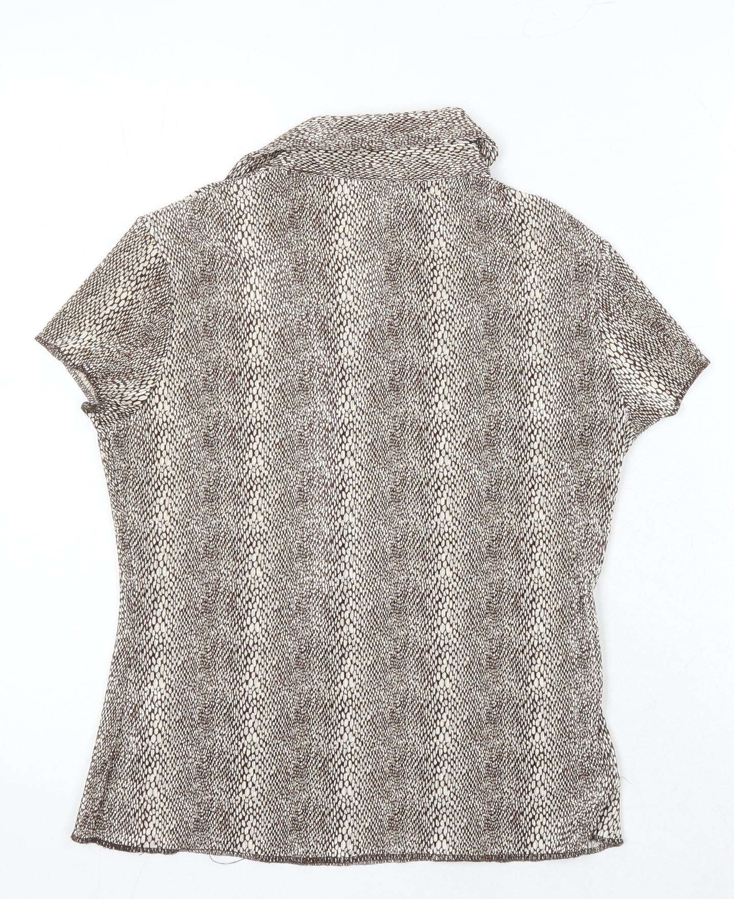 Womens UK Size 12 NEXT Multicoloured Tunic Blouse