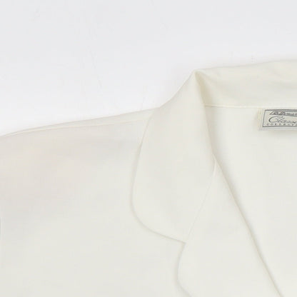 Womens UK Size 16 St Bernard Ivory Tunic Blouse