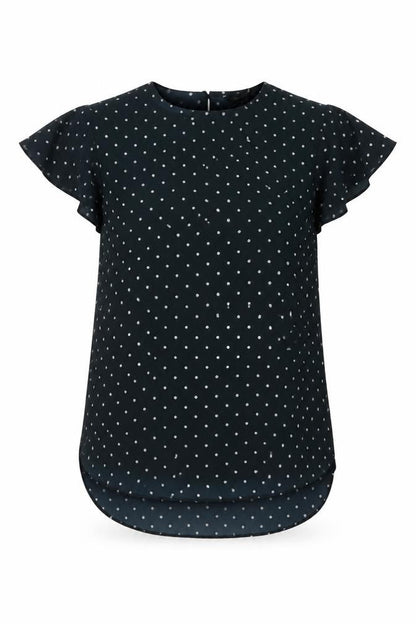 Womens UK Size 8 New Look Green Basic Blouse