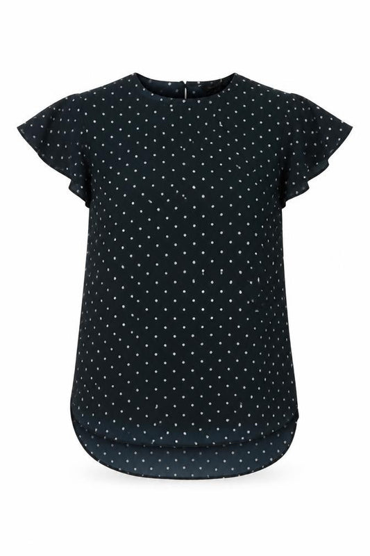 Womens UK Size 8 New Look Green Basic Blouse