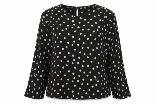 Womens UK Size 12 Marks and Spencer Black Basic Blouse