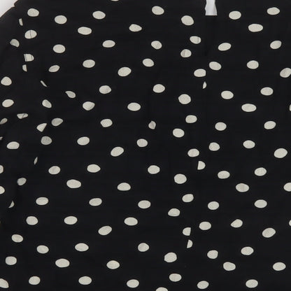 Womens UK Size 12 Marks and Spencer Black Basic Blouse