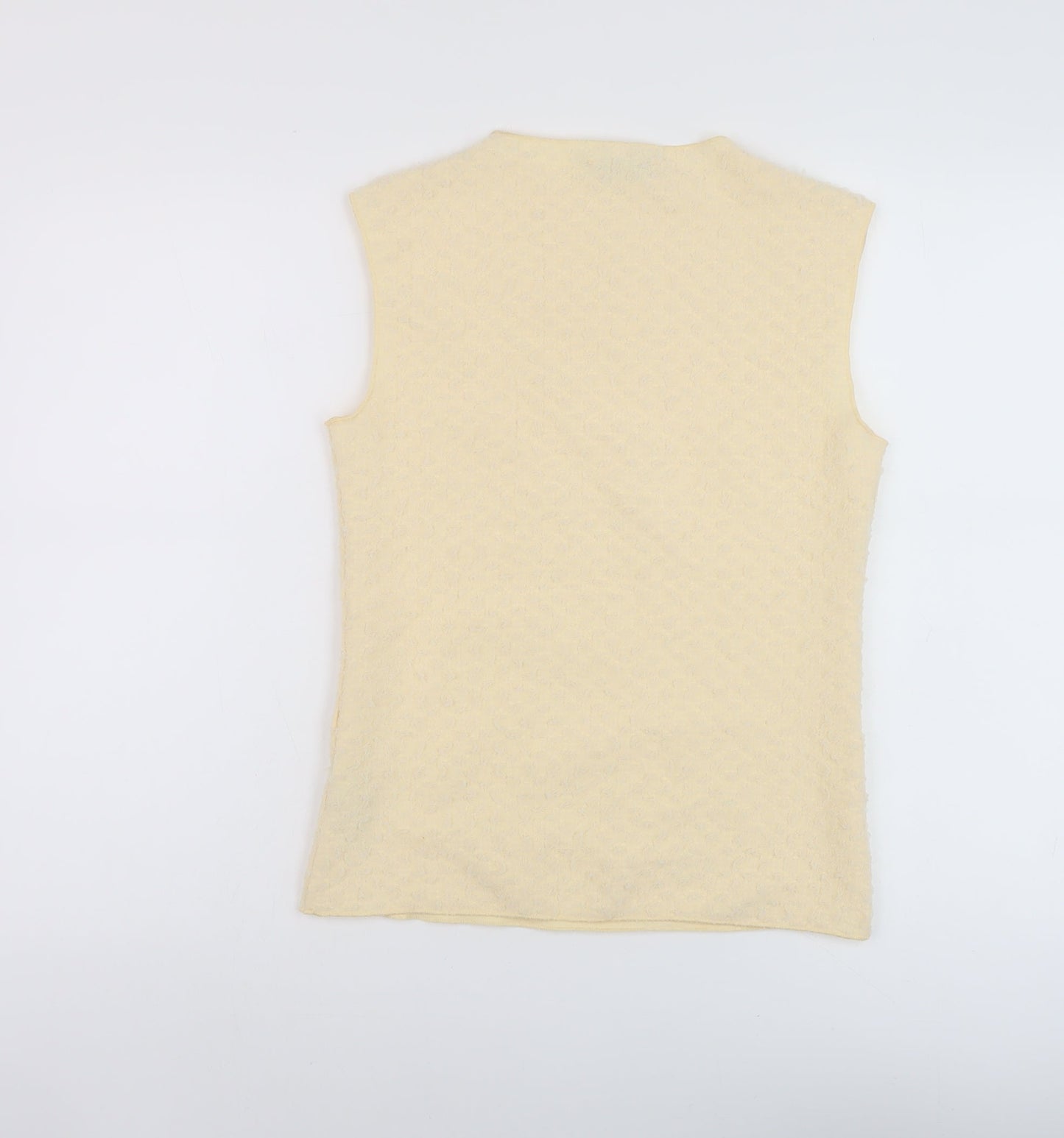 Womens UK Size 12 Marks and Spencer Beige Basic Tank